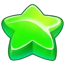 Green Star jelly symbol